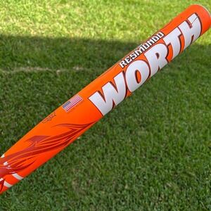 Worth Resmondo SB4RUS Slowpitch Softball Bat 34/27 Max End Load USSSA 100th Ann.